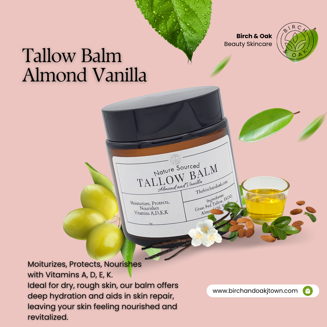 Tallow Balm Almond Vanilla